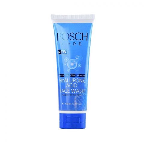 Posch Care Hyaluronic Acid Face Wash, 100ml
