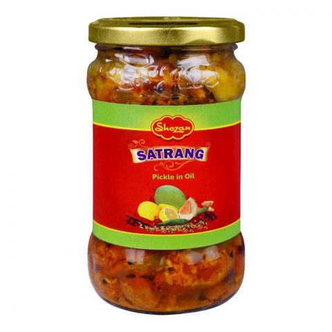 Shezan Satrang Pickle In Oil, Jar, 310g