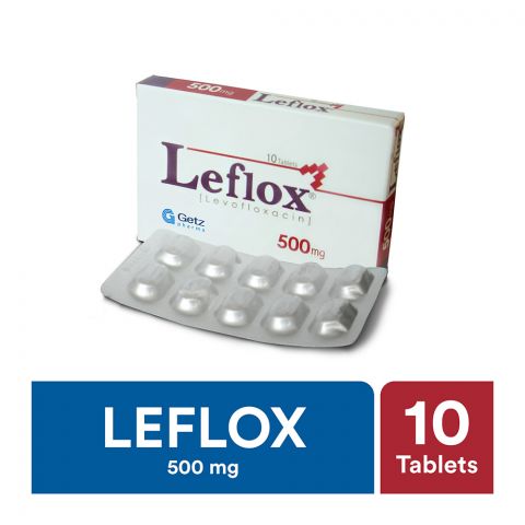 Getz Pharma Leflox Tablet 500mg 10-Pack