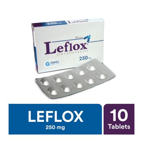 Getz Pharma Leflox Tablet 250mg 10-Pack
