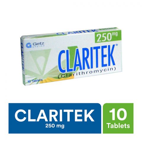 Getz Pharma Claritek Tablet 250mg 10-Pack