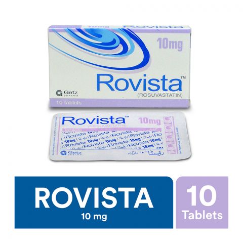 Getz Pharma Rovista Tablet 10mg 10-Pack