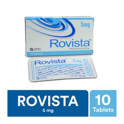 Getz Pharma Rovista Tablet 5mg 10-Pack