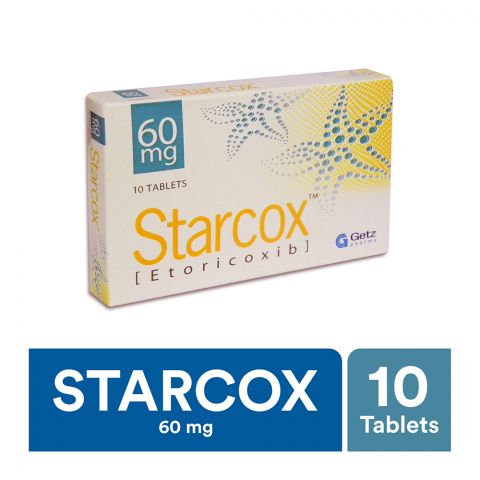 Getz Pharma Starcox Tablet 60mg 10-Pack