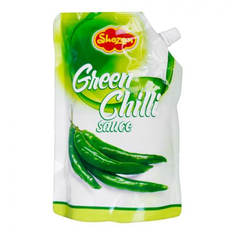 Shezan Green Chilli Sauce Pouch, 400g