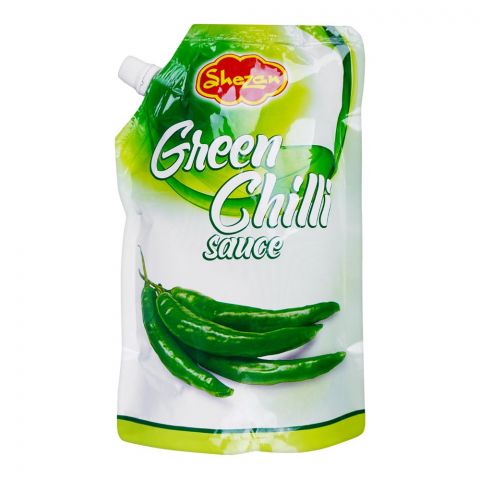Shezan Green Chilli Sauce Pouch, 800g
