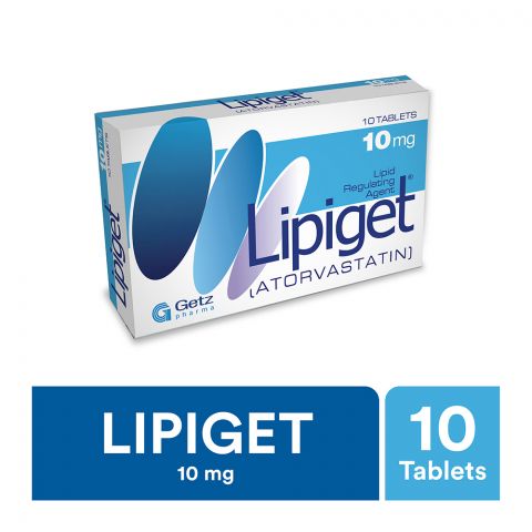 Getz Pharma Lipiget Tablet 10mg 10-Pack
