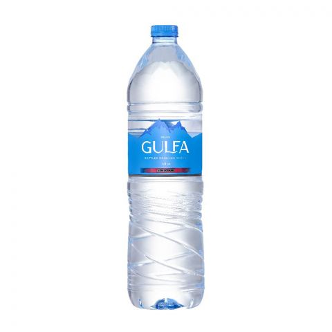 Gulfa Bottled Drinking Water, Low Sodium, 1.5 Liters