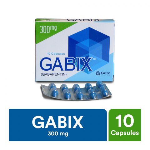 Getz Pharma Gabix Capsule 300mg 10-Pack