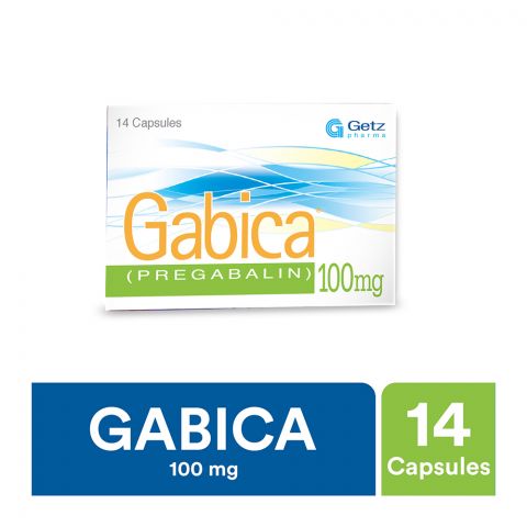Getz Pharma Gabica Capsule 100mg 14-Pack