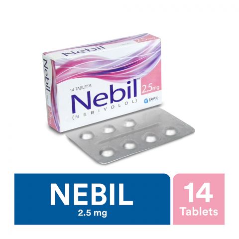 Getz Pharma Nebil Tablet 2.5mg 14-Pack