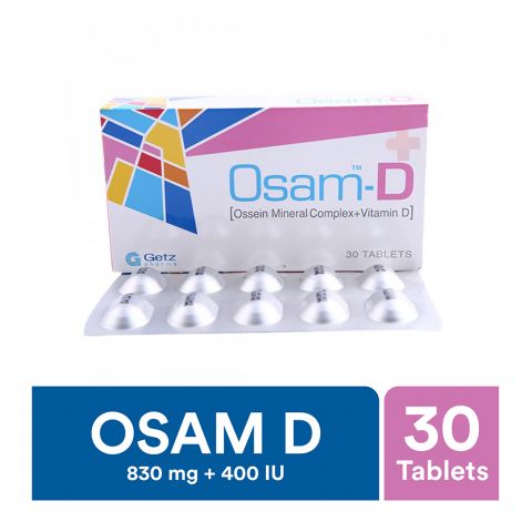 Getz Pharma Osam-D Tablet 30-Pack