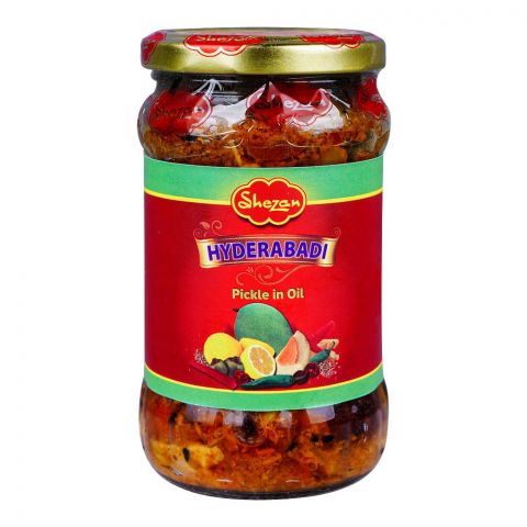 Shezan Hyderabady Pickle In Oil, Jar, 310g