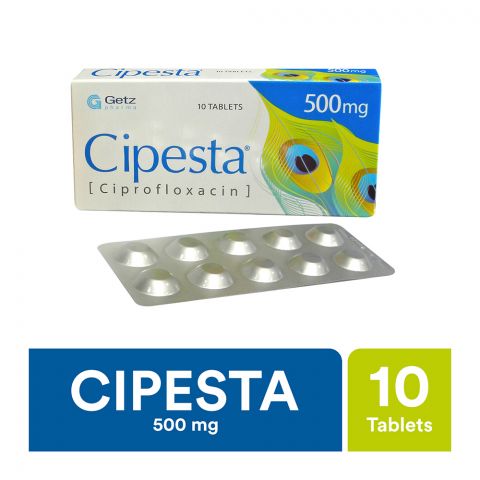 Getz Pharma Cipesta Tablet 500mg 10-Pack