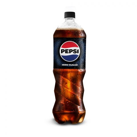 Pepsi Zero Sugar Bottle, 1.25 Liter, 1-Pack