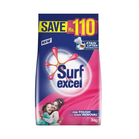 Surf Excel Washing Powder, 3 KG