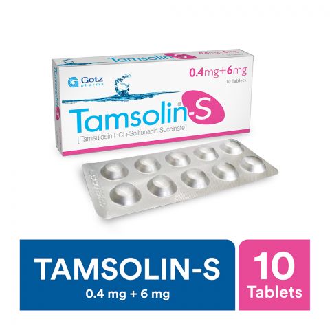 Getz Pharma Tamsolin-S Tablet 0.4mg + 6mg 10-Pack