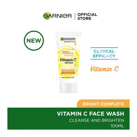 Garnier Skin Active Light Complete Lemon Essence Fairness Face Wash, 100ml