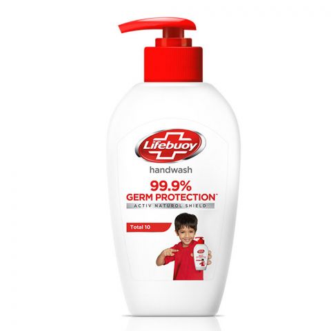 Lifebuoy Total 10 99.9% Germs Protection Hand Wash, 200ml