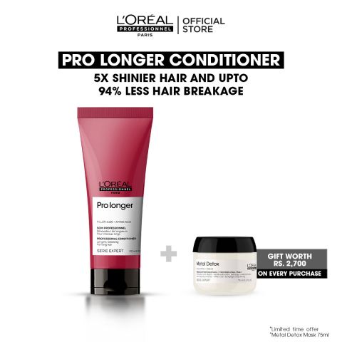 L'Oreal Professionnel Serie Expert Filler-A100 + Amino Acid Pro Longer Conditioner, 200ml