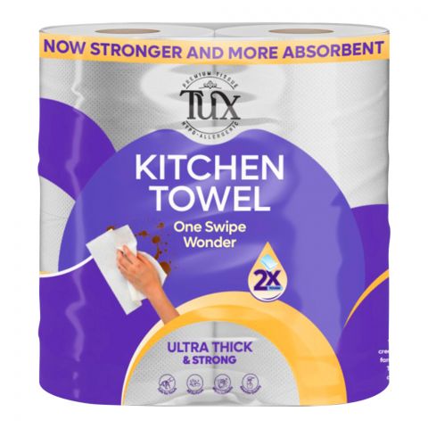 Tux Premium Paper Towel Tissues Rolls, 2-Pack