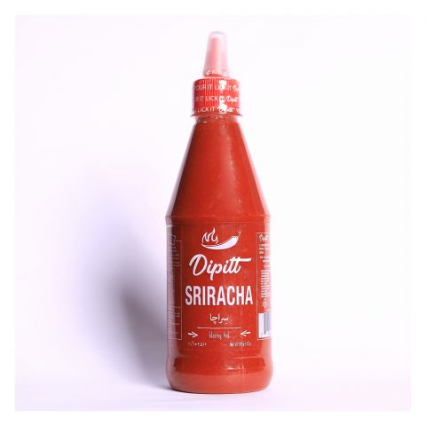 Dipitt Sriracha Extra Hot Sauce, 510g