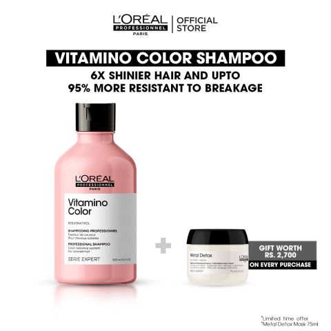 L'Oreal Professionnel Serie Expert Resveratrol Vitamino Color Professional Shampoo, 300ml