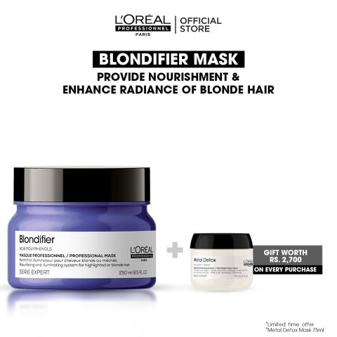 L'Oreal Professionnel Serie Expert Blondifier Acai Polyphenols Professional Hair Mask 250ml