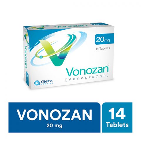 Getz Pharma Vonozan Tablet 20mg 14-Pack