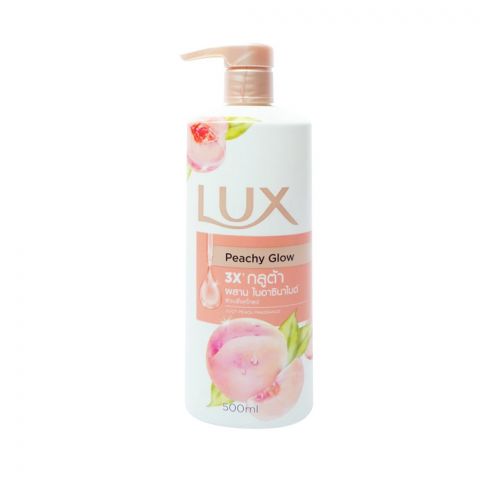 Lux Cooling Peach Sparkling Fragrance Refreshing Body Wash, 500ml