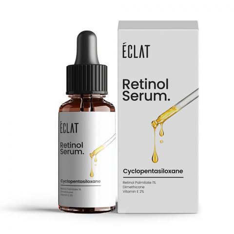 Eclat Retinol Serum, Cyclopentasiloxane, 30ml
