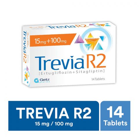 Getz Pharma Trevia R2 Tablet 15mg + 100mg 14-Pack