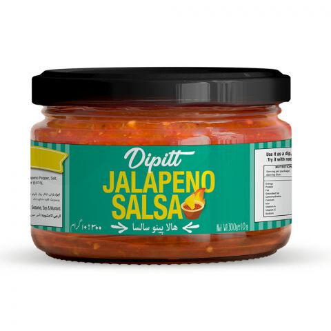 Dipitt Jalapeno Salsa Sauce, 300g