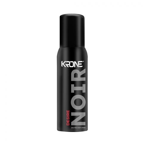 Krone Noir Desire Gas-Free Body Spray, For Men, 120ml