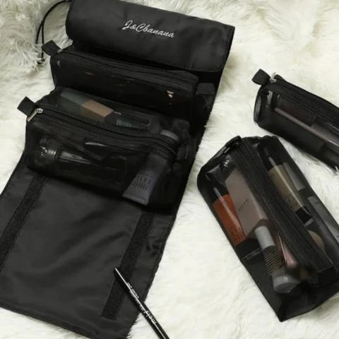 Matrix Foldable Cosmetic Bag, Travel Makeup Pouch & Cosmetic Organizer