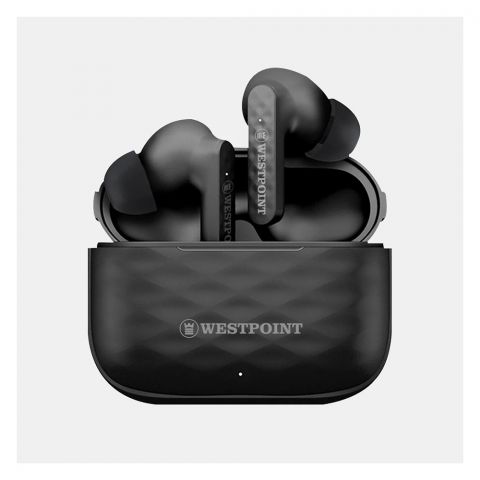West Point Soundstream Wireless ANC Earbuds, Black, WP-105