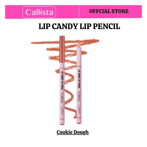 Callista Lip Candy Lip Pencil, Color Up & Define For Statement Lips, 03 Cookie Dough