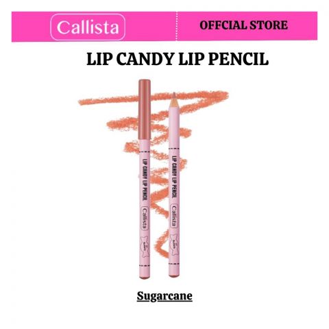 Callista Lip Candy Lip Pencil, Color Up & Define For Statement Lips, 02 Sugarcane