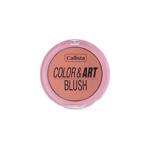 Callista Color & Art Blush, Vegan, Argan Oil & Cruelty Free, 10g, 160 Rosy Glow