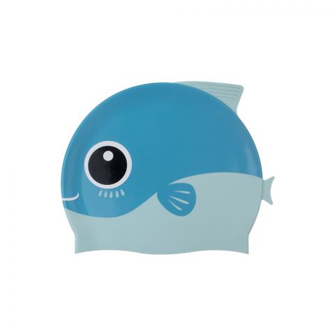 Swimming Fish Cap For Kids, Durable & Comfortable, Sky Blue, CAP-105