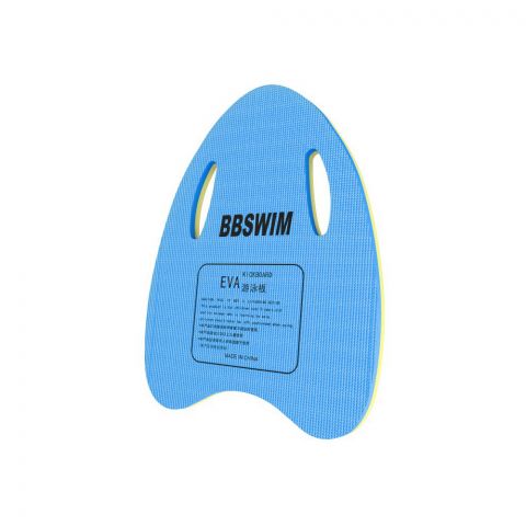 Swimming A Shaped Kickboard, Float Board For Kids & Adults Beginners Training, Safety Swimming, Integrated Hole Handle, Blue, YY-A2