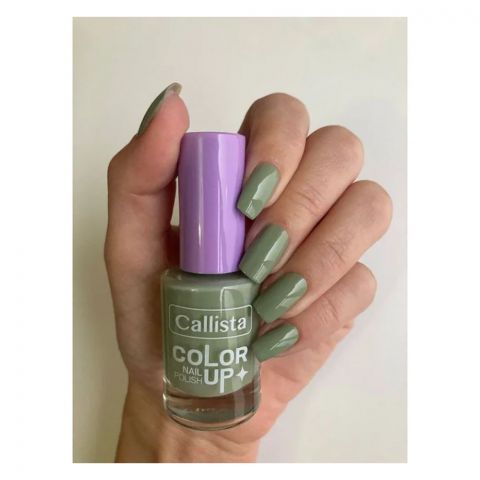 Callista Color Up Nail Polish, Vegan, 9ml, 560 Olive Me