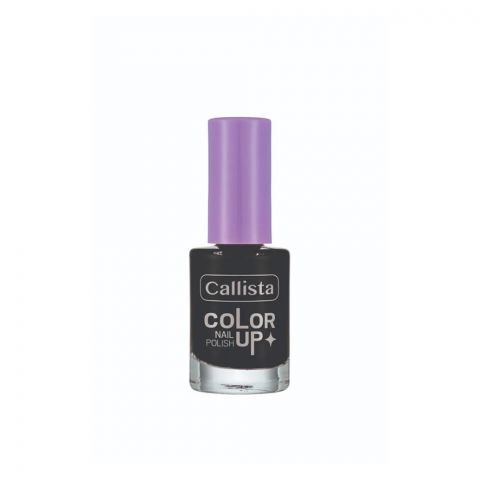 Callista Color Up Nail Polish, Vegan, 9ml, 990 Bossgirl Black