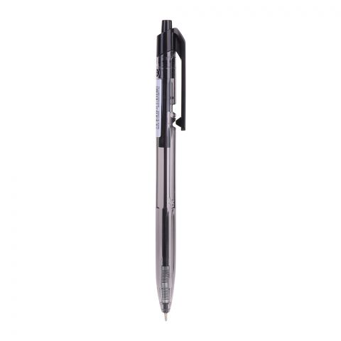 Deli Ball Pen, Mini Tip 0.7mm, Black, EQ02120