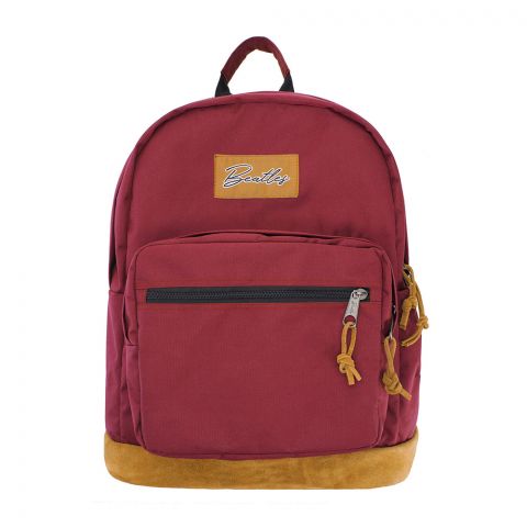 Bembel 17" Inch Maroon Nirvana Backpack For Kids School Bag, NRV-MRN
