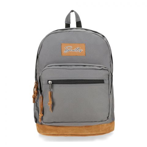 Bembel 17" Inch Dark Grey Nirvana Backpack For Kids School Bag, NRV-DGY