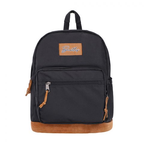 Bembel 17" Inch Black Nirvana Backpack For Kids School Bag, NRV-BLK
