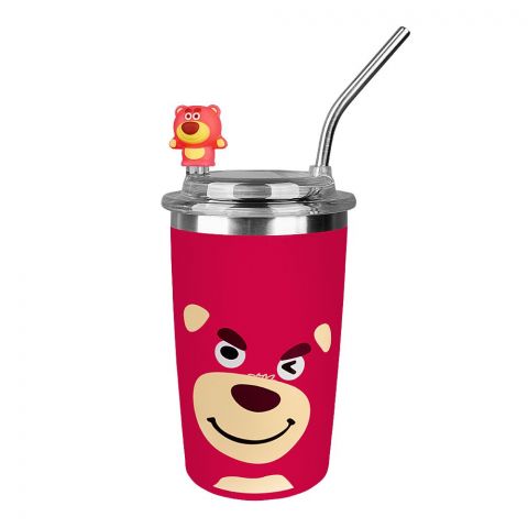 UBS Goofy Stainless Steel Tumbler With Straw