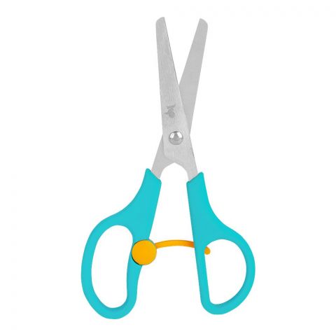 UBS Westcott School Left and Right Handed Kids Scissors, 5cm Pointed, Blue