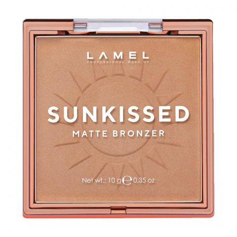 LAMEL Sun kissed Matte Bronzer Face Powder, 10g, 401